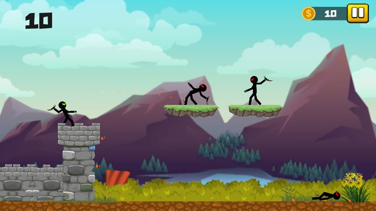 Stickman Knife Shooter screenshot-4