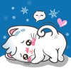 Snowy Cat Sticker