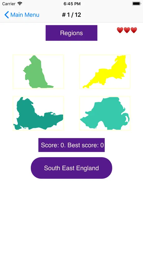 Regions of the United Kingdom