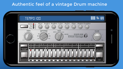 Screenshot #1 pour EGDR606 - 606 Drum Machine