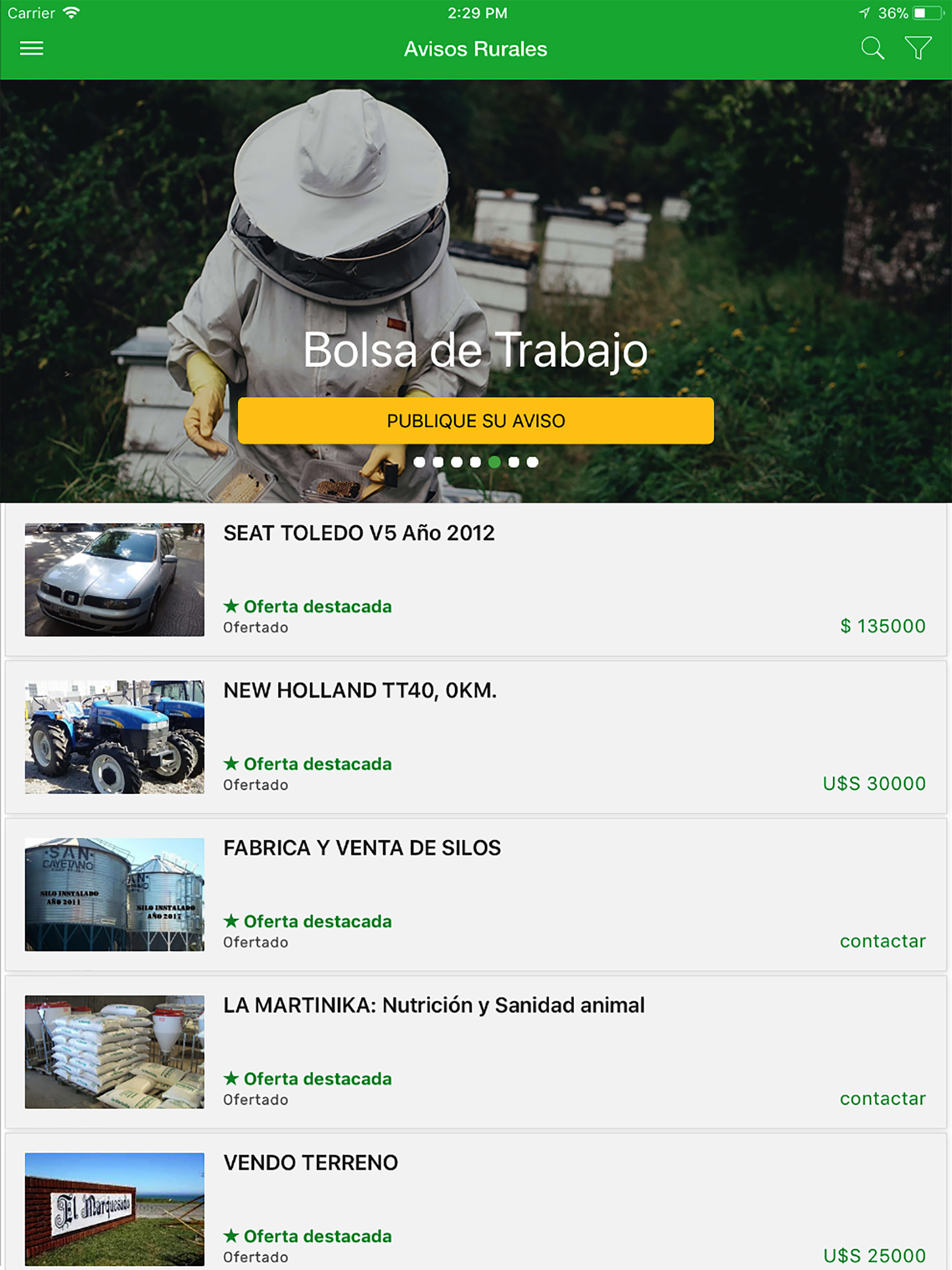 Avisos Rurales