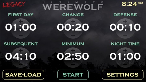 Ultimate Werewolf Timer - Games App | MWM