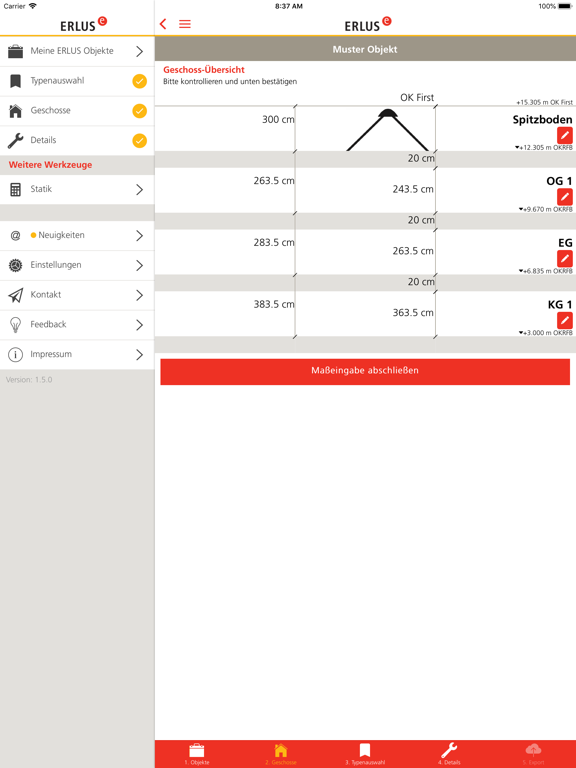 Screenshot #5 pour ERLUS Profi-App Schornstein