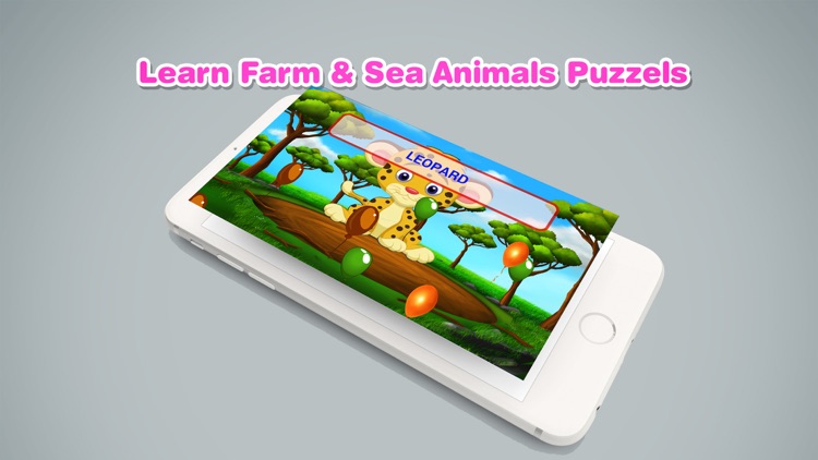 Learn Farm Sea Animals Puzzles