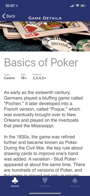 Card Games by Bicycle on the App Store