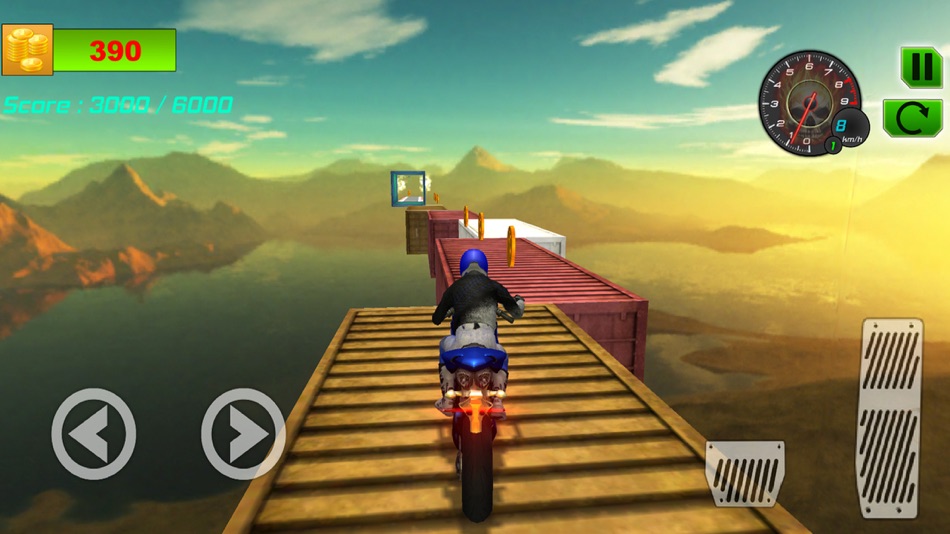 #2. Driving Bike In Space (iOS) 由: Yasir Majeed