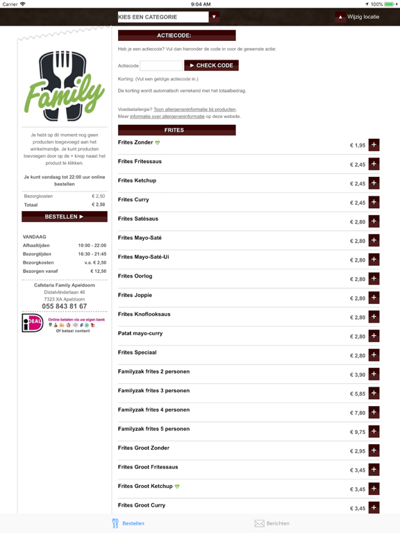 Screenshot #5 pour Cafetaria Family Apeldoorn