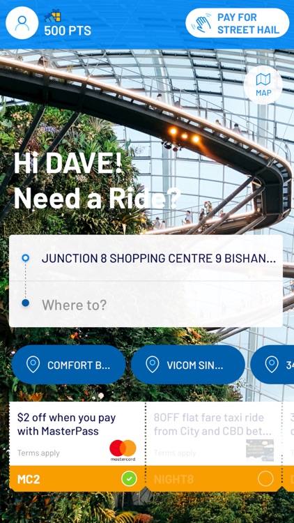 ComfortDelGro Taxi Booking App