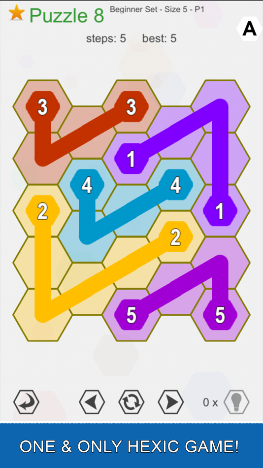 #1. Hexic Link - Logic Puzzle Game (iOS) 来自: ThinkCube Inc.