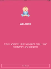 baby book - milestone & photos айпад изображения 2