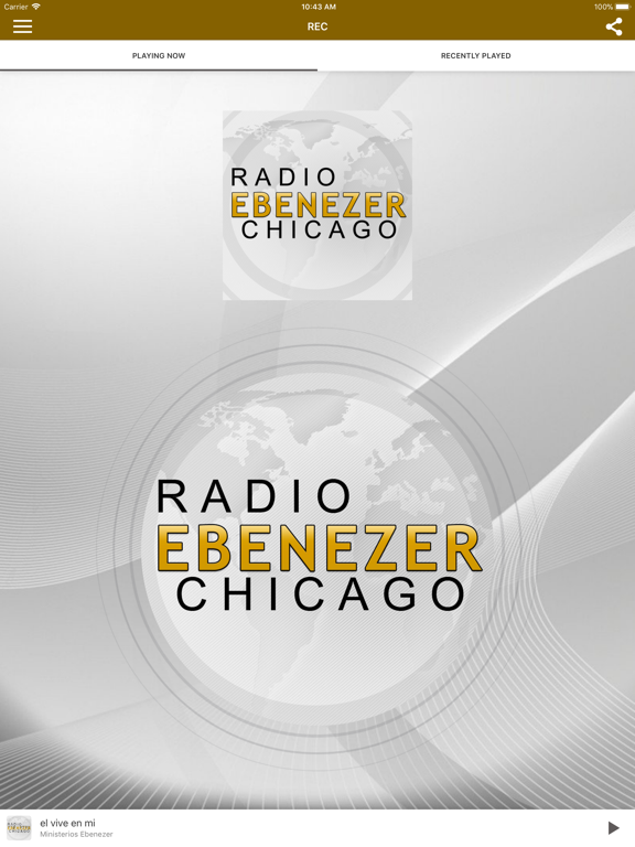 REC iPad screenshot 1 - Music app