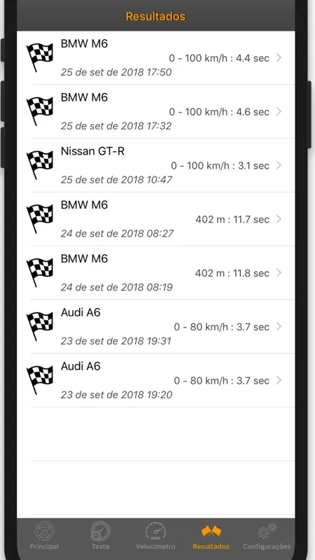Test-Drive: GPS Velocimetro screenshot 6 of 8