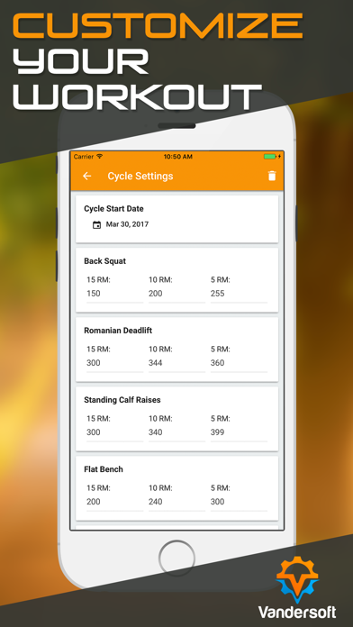 Screenshot #3 pour HST Log - Hypertrophy Specific Training