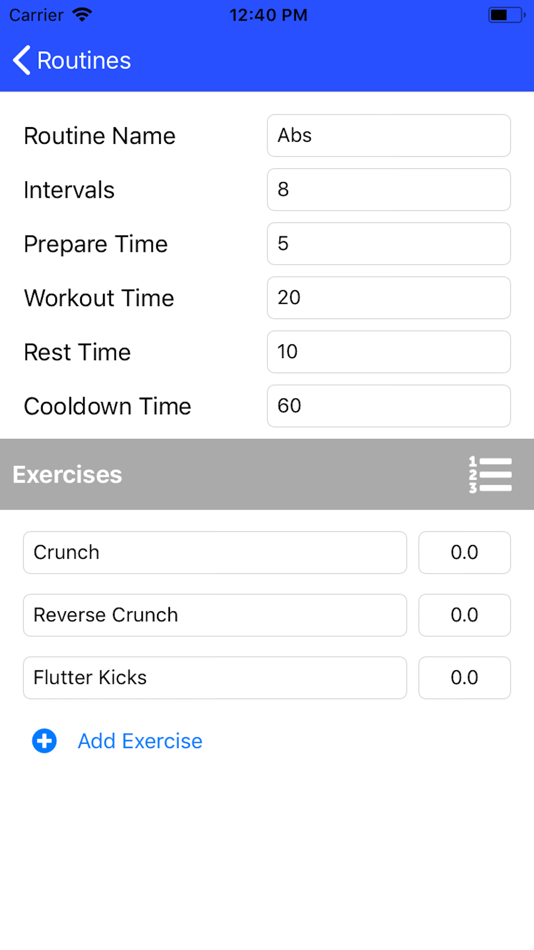 #5. Tabata Timer - HIIT (iOS) بواسطة: Main Street Code LLC