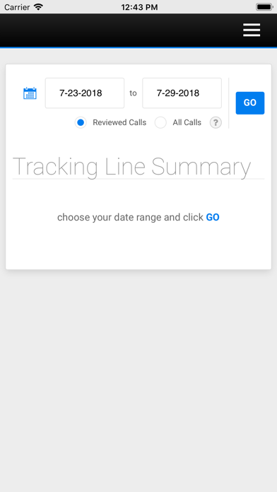 XP Call Tracker screenshot 2