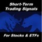 Short-Term Trading Signals For Stocks & ETFs are algorithm-generated trading signals for timing the buying and selling of stocks and ETFs