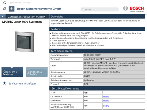CheckIn - Bosch ST Katalog screenshot 3