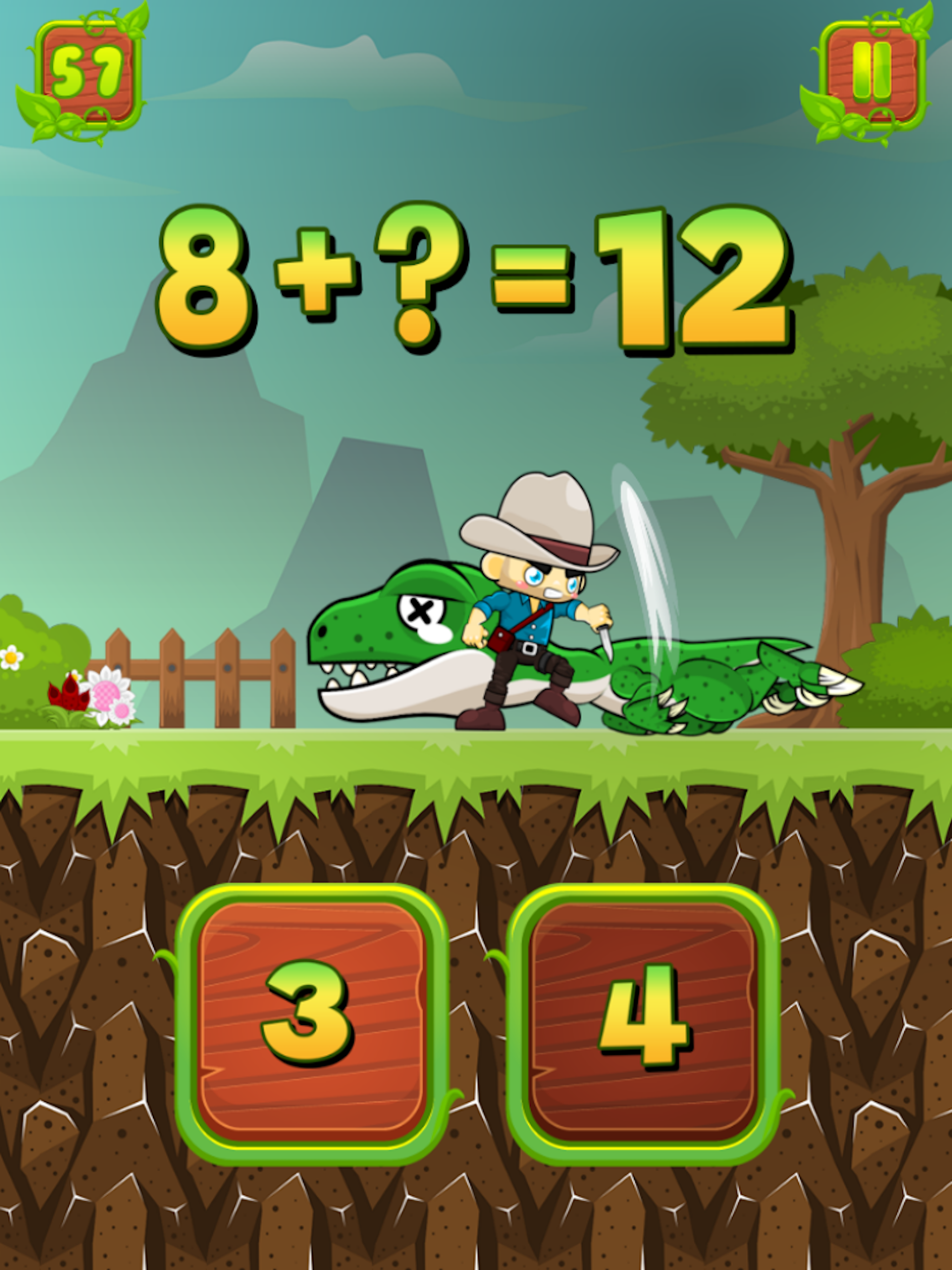 Math Dino : Addition + Number