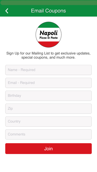 How to cancel & delete Napoli Pizza & Pasta Darby PA from iphone & ipad 4
