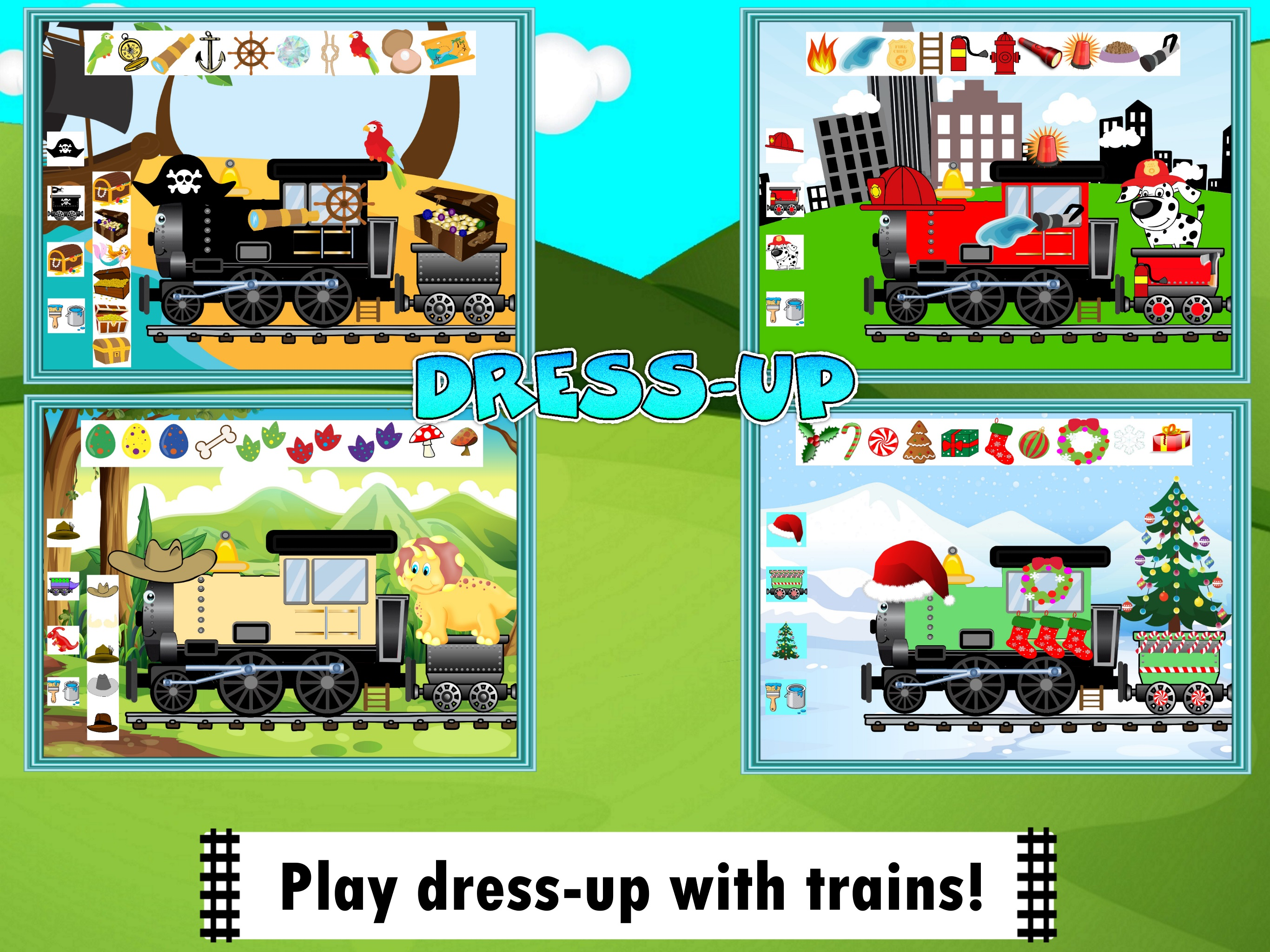 Train Games Dinosaur & Zoo Fun