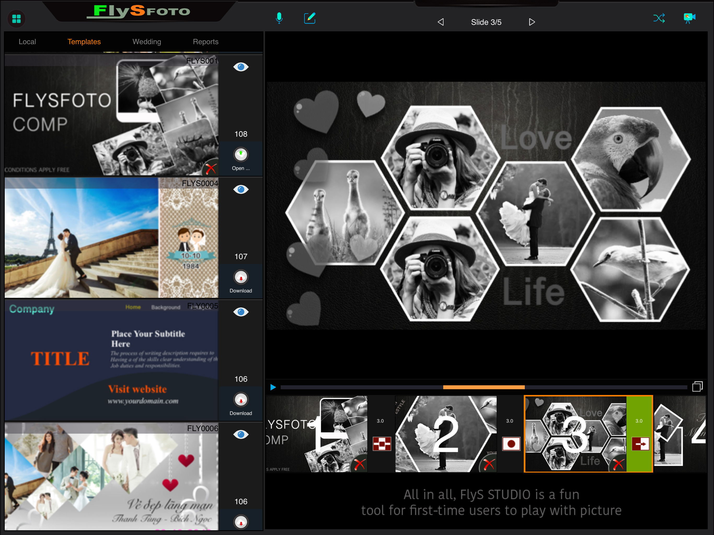 FlyS - Make a video slideshow screenshot 16