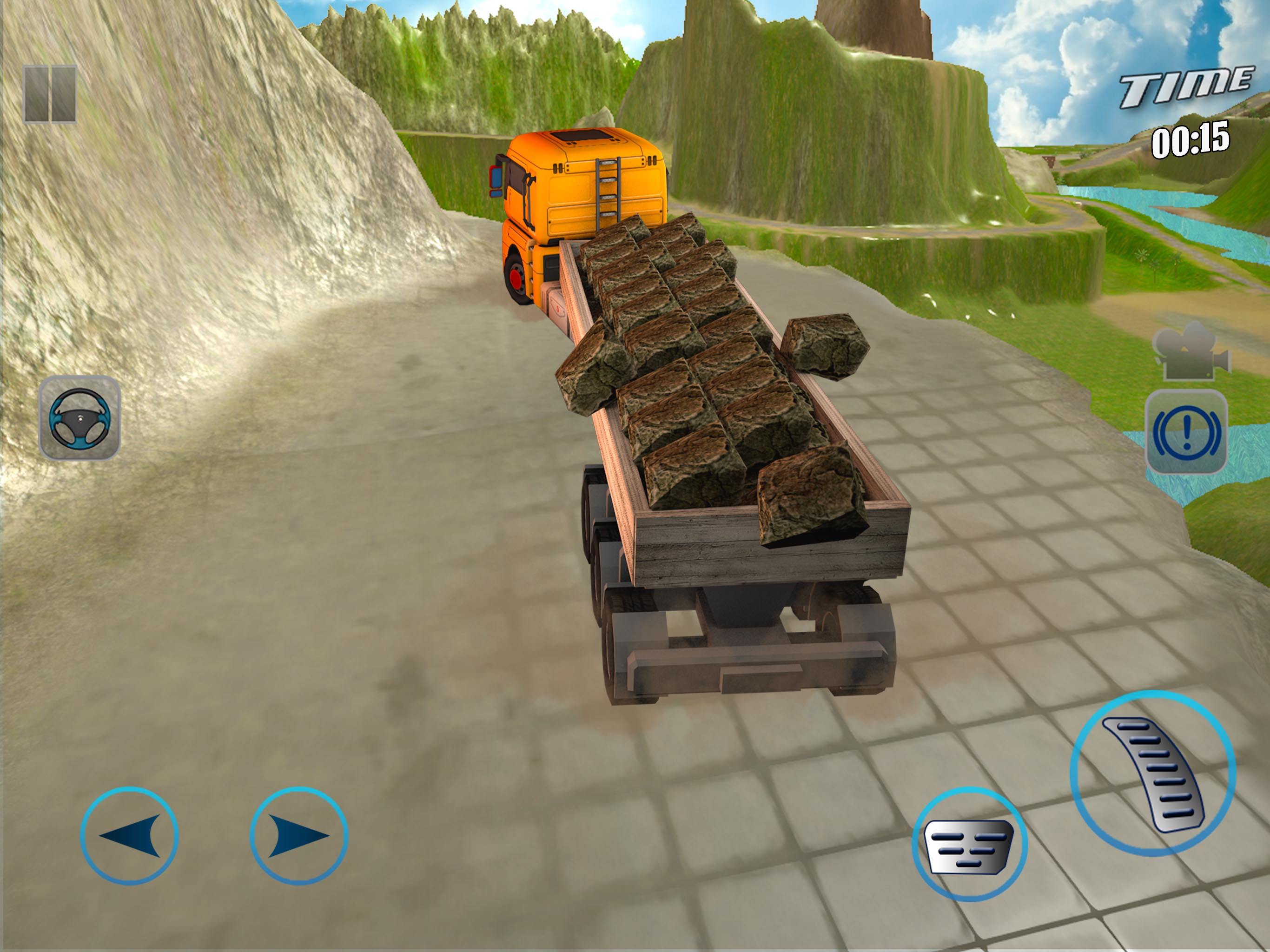 Heavy Cargo Truck Transport 3D screenshot 8