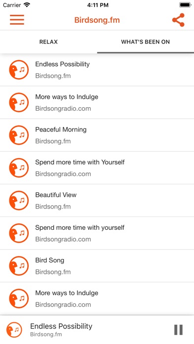 Birdsong.fm screenshot1