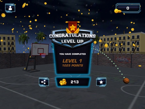 Slam Dunk Shooting BasketBall - 3D BasketBall Game screenshot 4