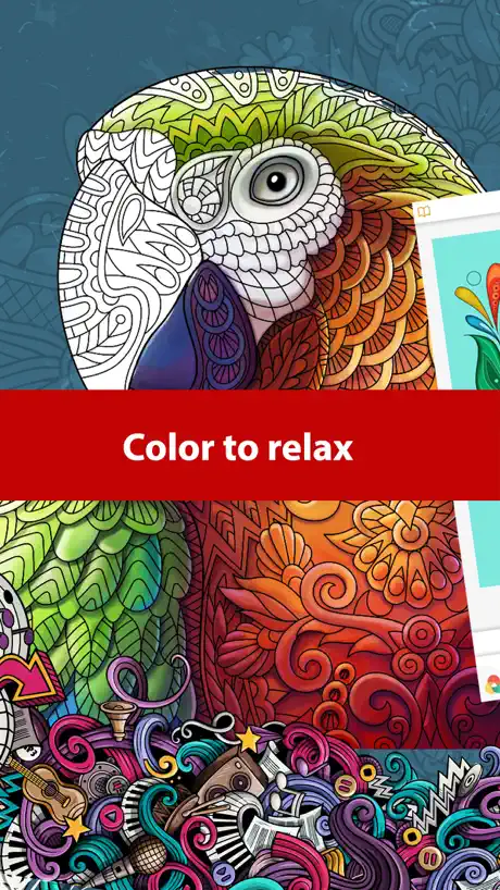 DoodleColor Värityskirja