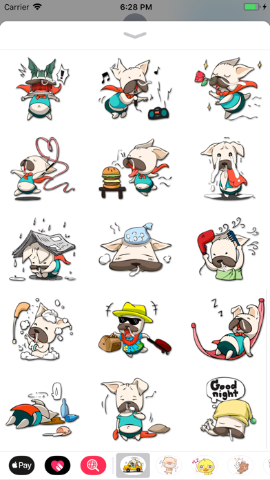 Clarky - The Super Dog Sticker screenshot 4