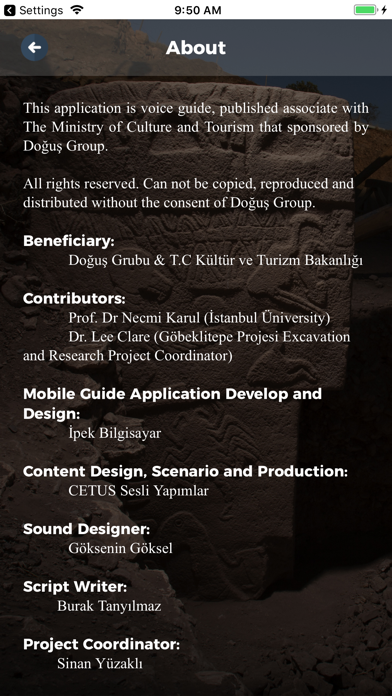 Gobeklitepe - The Fist Temple iPhone screenshot 5 - Reference app