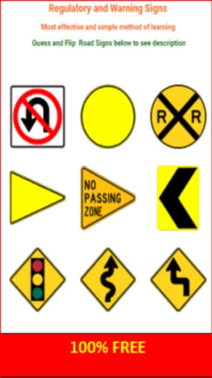 KY DMV Road Sign Flashcards(圖3)-速報App