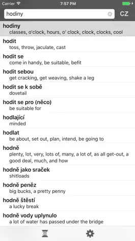 Game screenshot Czech-English offline dict. apk