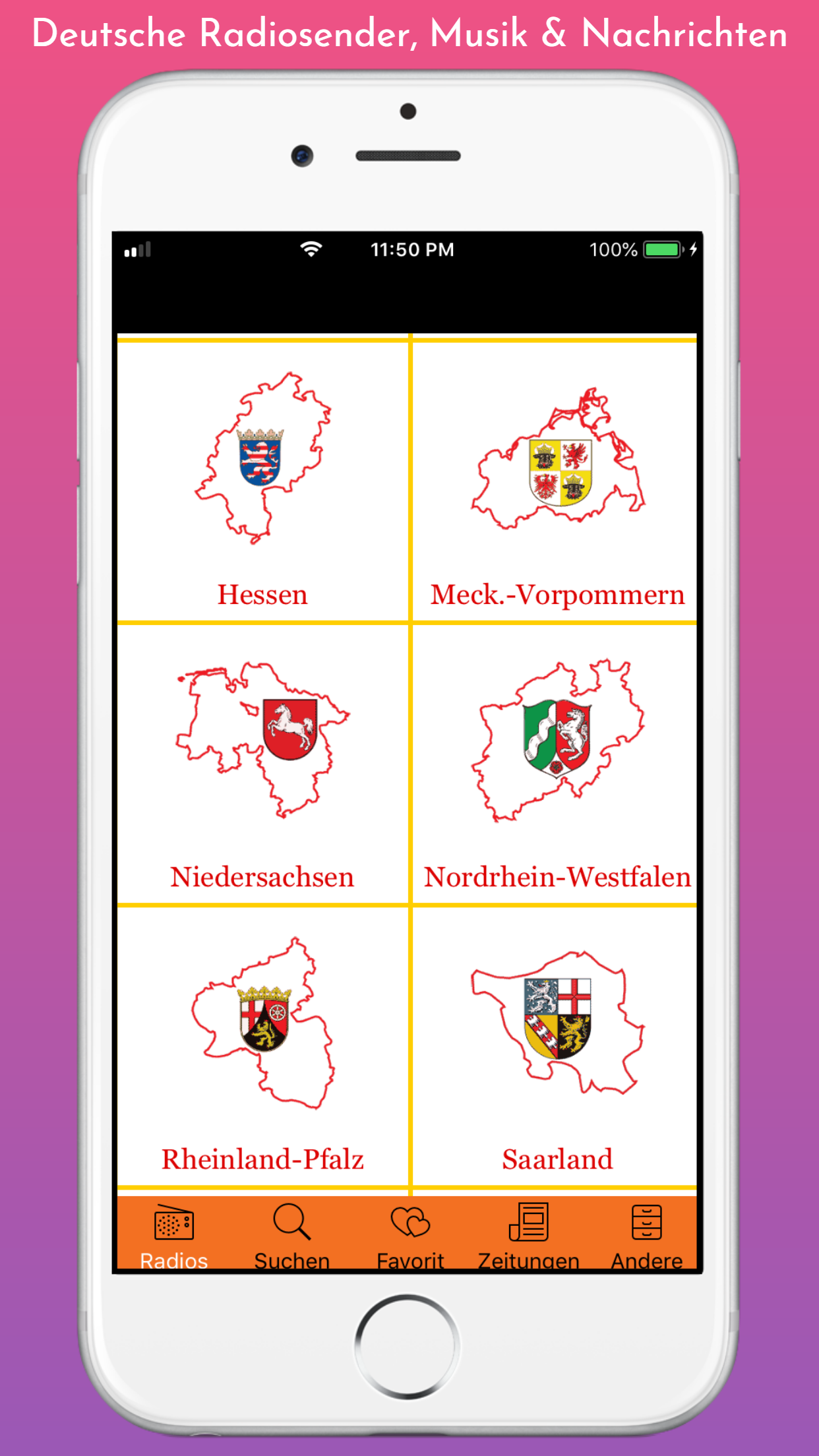 Deutsche Radiosender & Musik screenshot 4