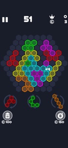 Neon Block Puzzle : Fill Board screenshot #6 for iPhone