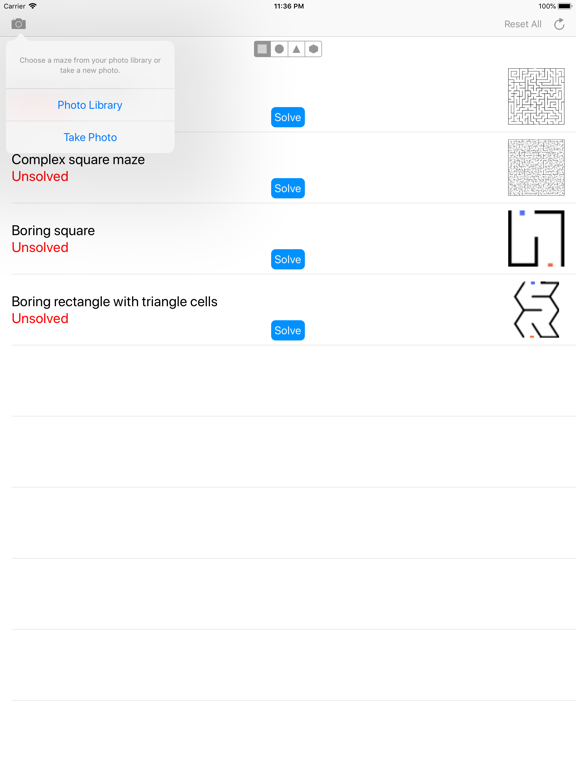 Screenshot #4 pour Maze Solver (Open Source)