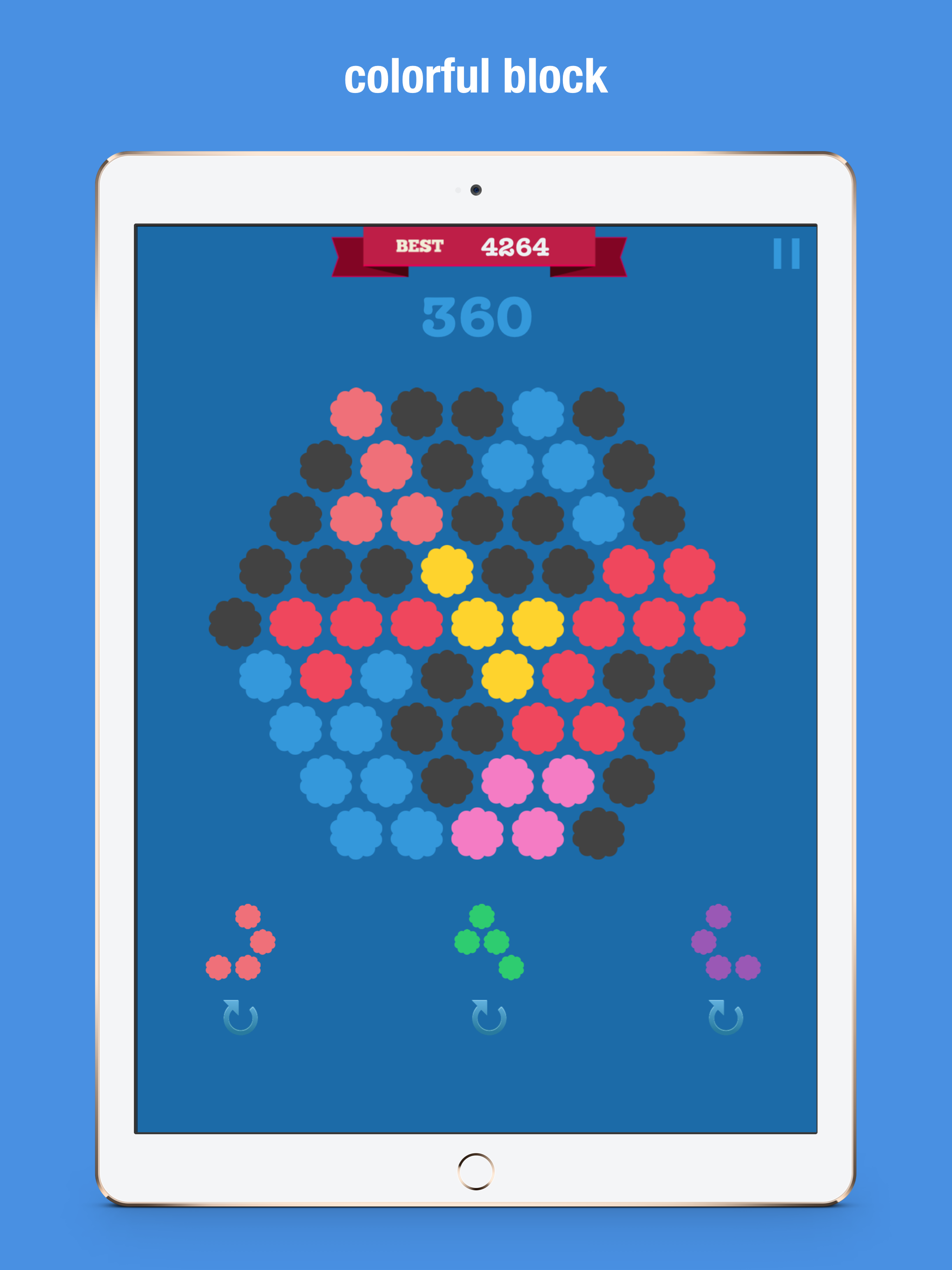 Hexagon Match Geometry Puzzle screenshot 16