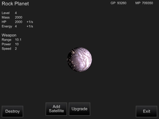 Screenshot #2 for mySolar - Build your Planets