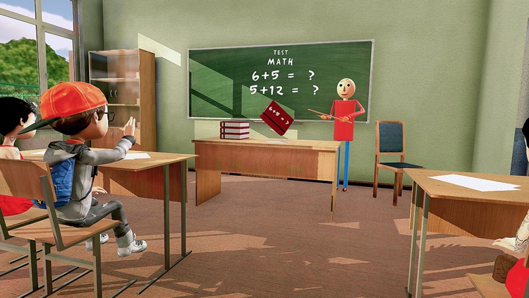 Baldi Basic Education School screenshot-0