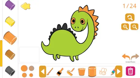 儿童画画游戏: Kids Paint Coloring