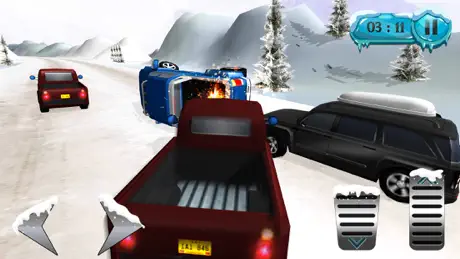 Off Road Jeep Snow Rally