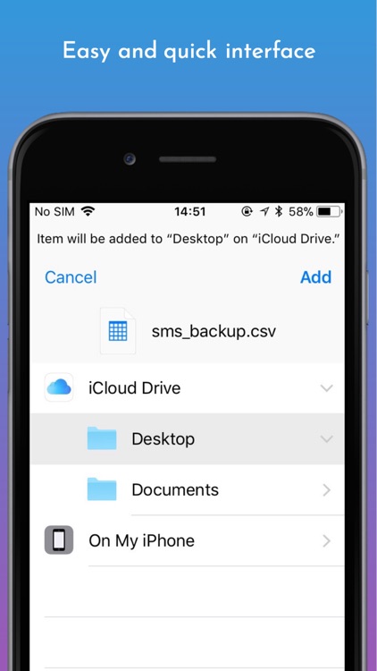 Text Message Export & Backup