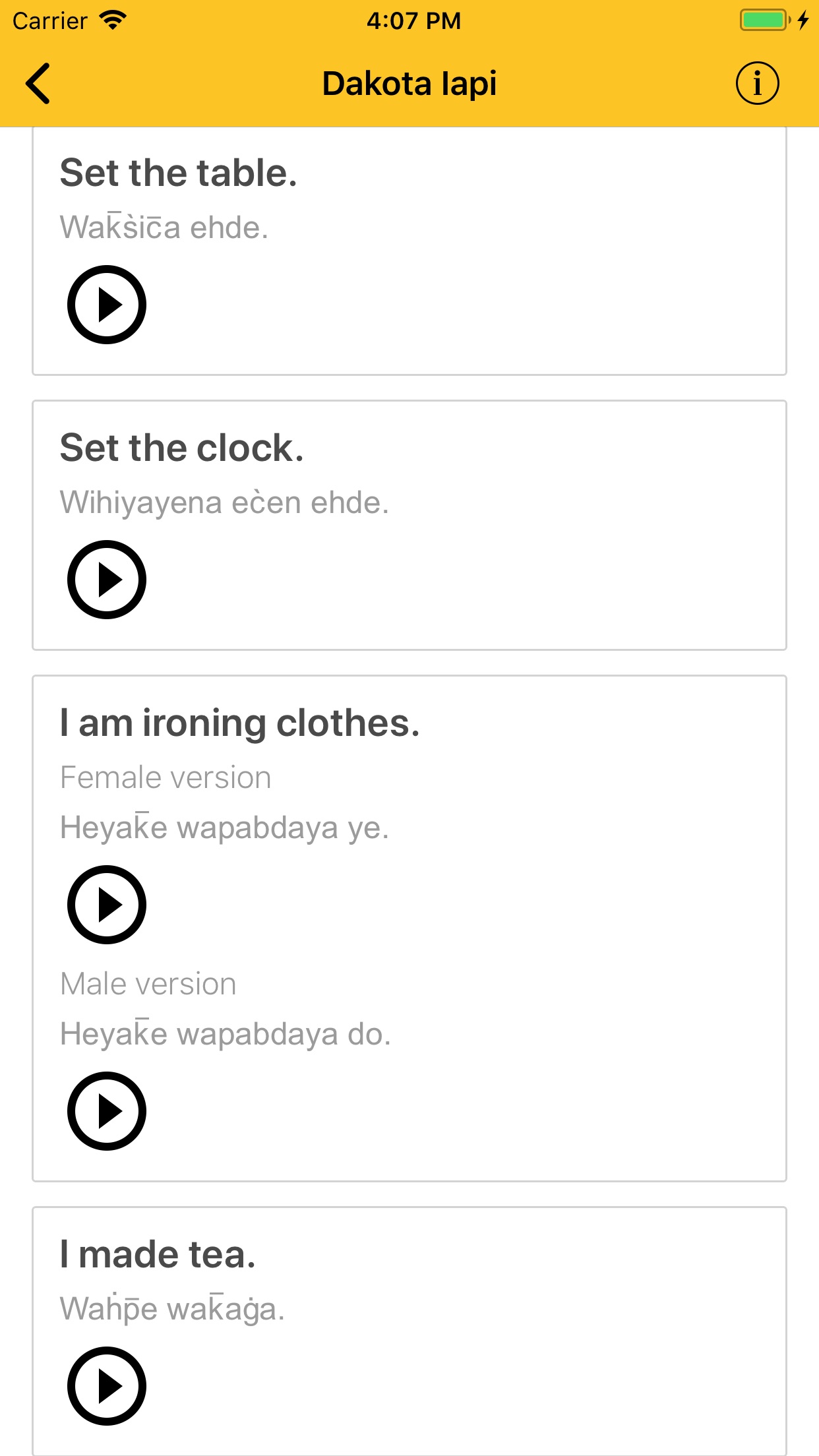 Screenshot 3 of Dakota Iapi