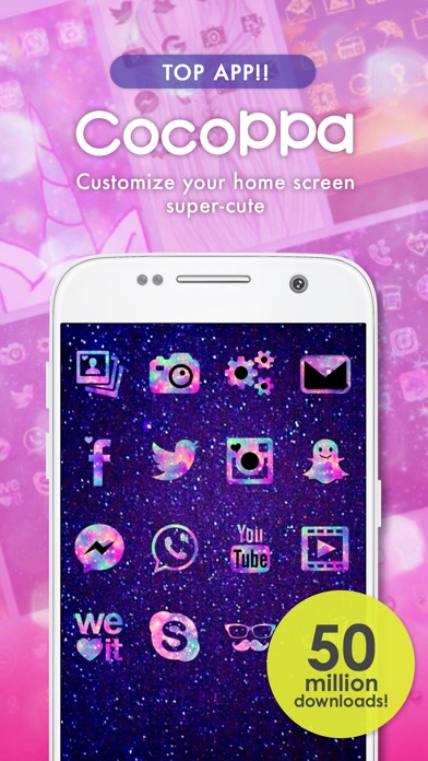 cocoppa cute icon wallpaper revenue download estimates apple