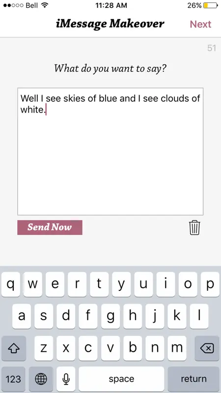 Message Makeover for iMessage - Colorful Bubbles screenshot 3 of 5