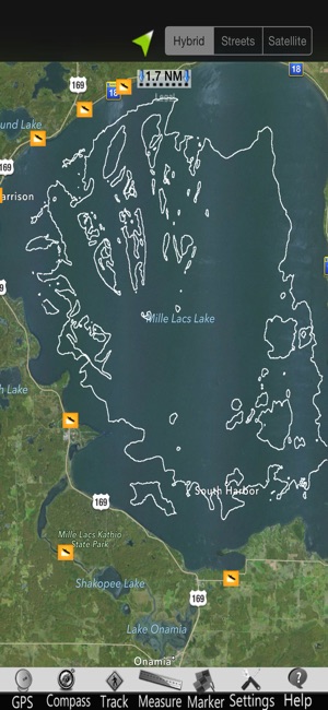 Mille Lacs Lake Nautical Chart(圖1)-速報App