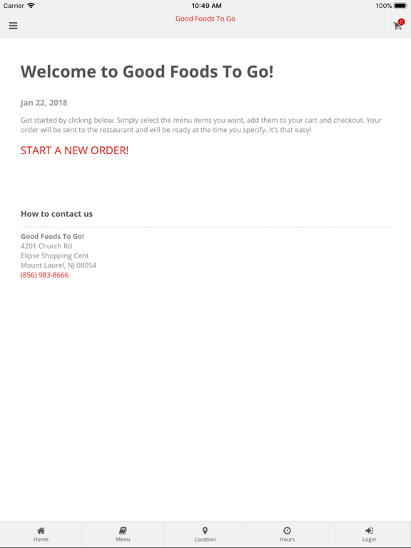 Screenshot #4 pour Good Foods To Go Deli Bakery