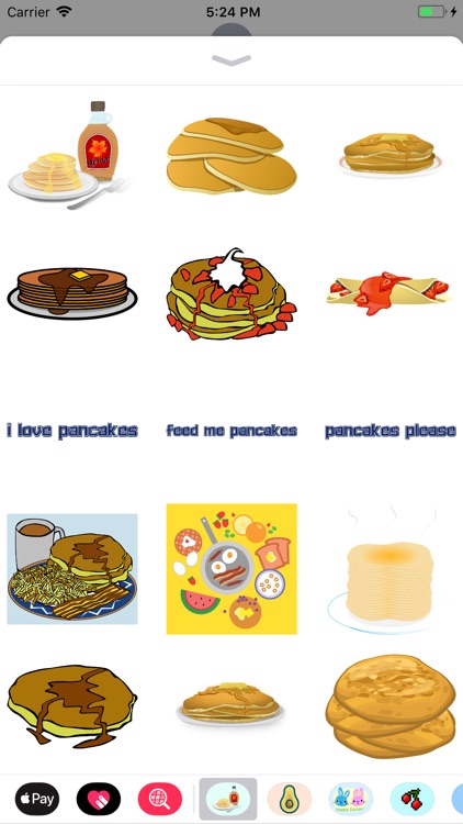 Pancake Flapjack Stickers