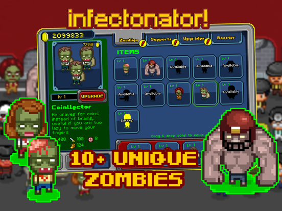 Infectonator iPad app afbeelding 1