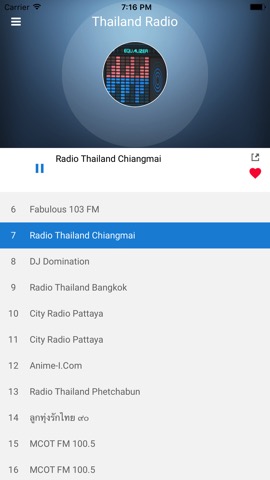 Thailand Radio Station Thai FMのおすすめ画像4